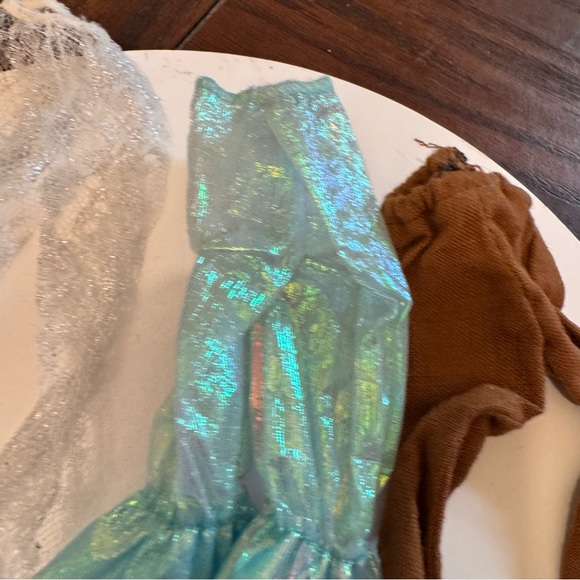 Vintage Barbie doll style clothing top sweater pants sheer leggings bundle - Picture 5 of 6